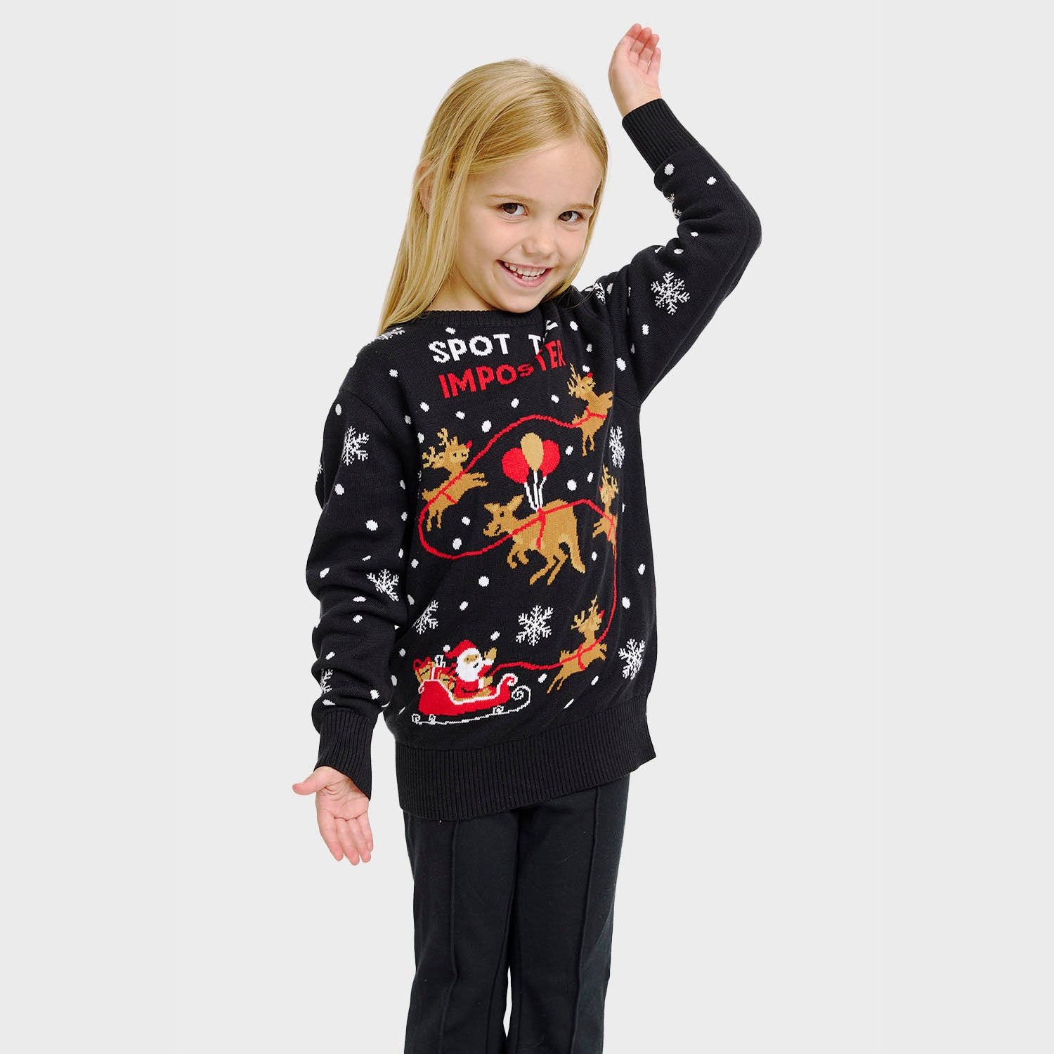 Imposter julesweater - Barn.